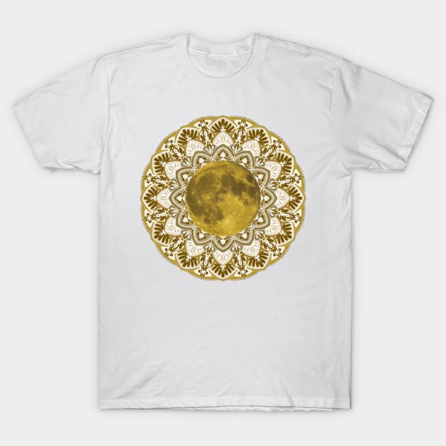 Sun Mandala T-Shirt by artbysavi